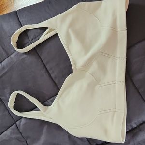 Wide Eyed Seemless Corset Bra in Ivory